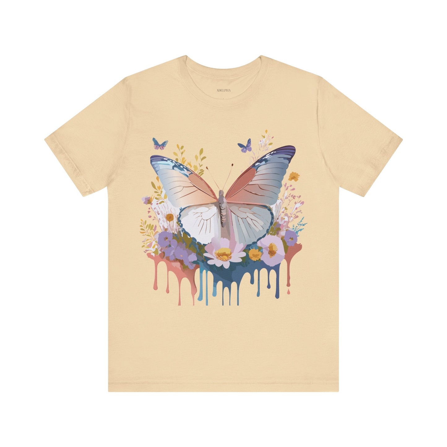 Butterfly Graphic Tee Unisex Vintage Art Design Adelpha Collection
