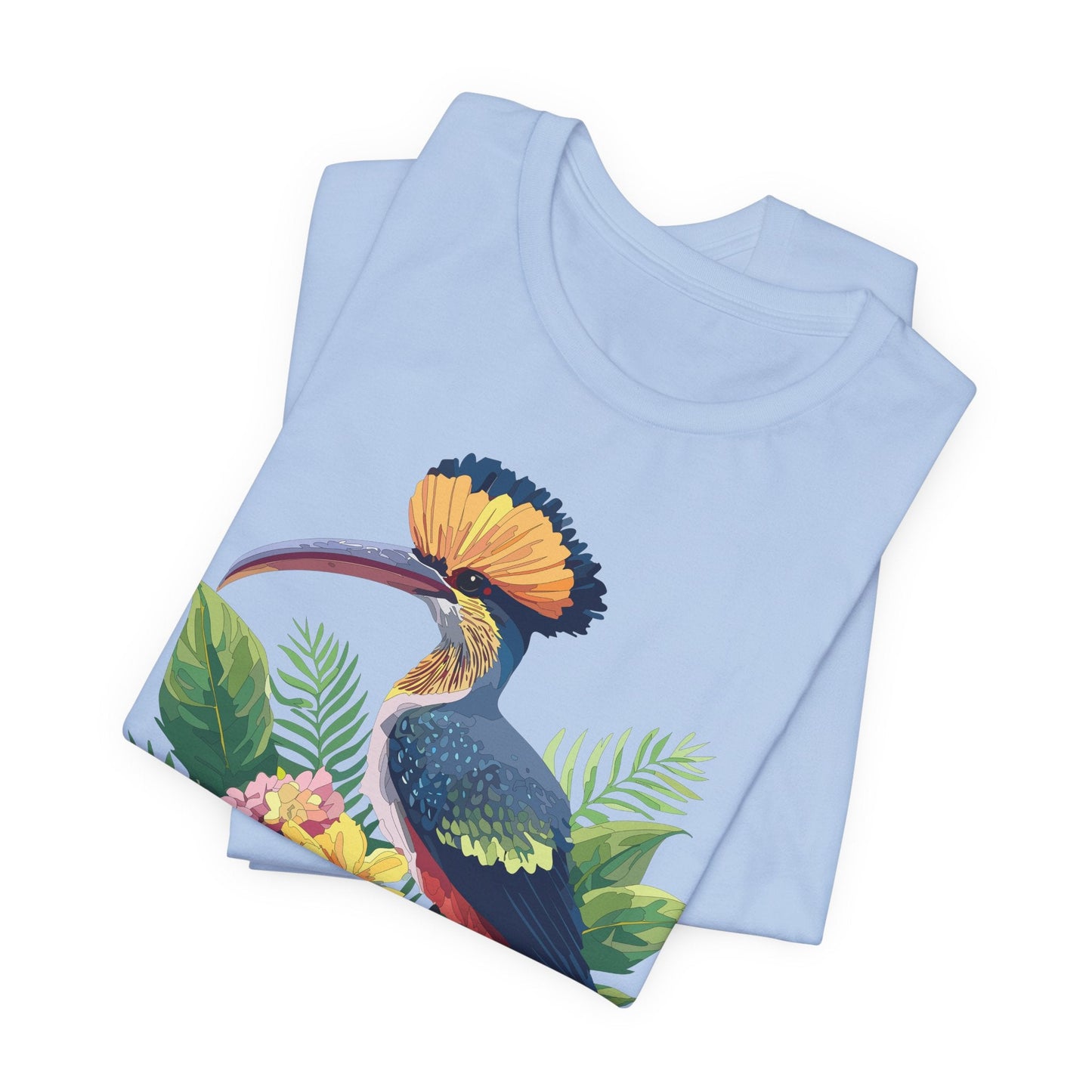 Unisex Animal Tee Shirt With Art Design Wild Animals Short Sleeve Jersey Tee For Everyday