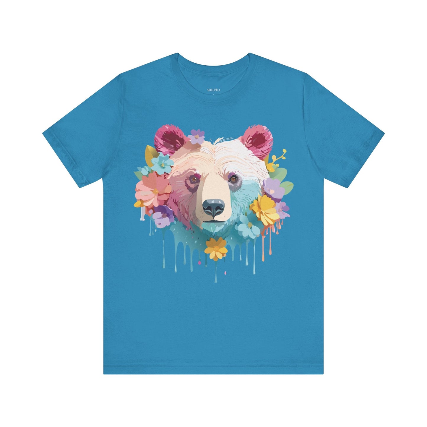 Bear Graphic T Shirt Unisex Adelpha Vintage Inspired Artwork Tee