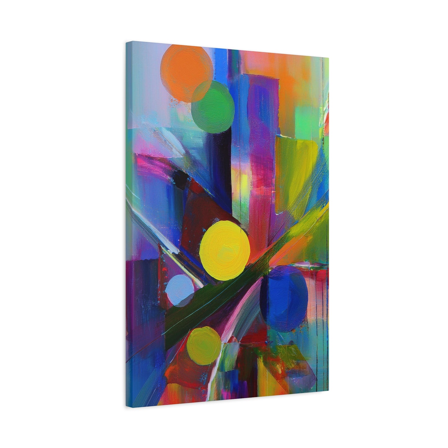 Abstract Painting Print Canvas 20x24,20x30,24x30, 24x32,24x36,30x40, 32x48,36x48,40x60 Pine-Wood Inner Frame ABS-11