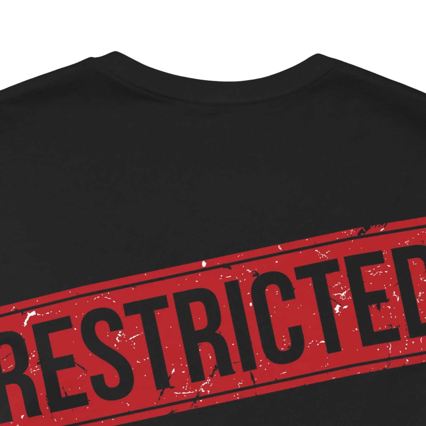 Bad Galaxy Tee Shirt With Red Stamp Made To Order Lightweight 100 Percent Cotton Free Shipping