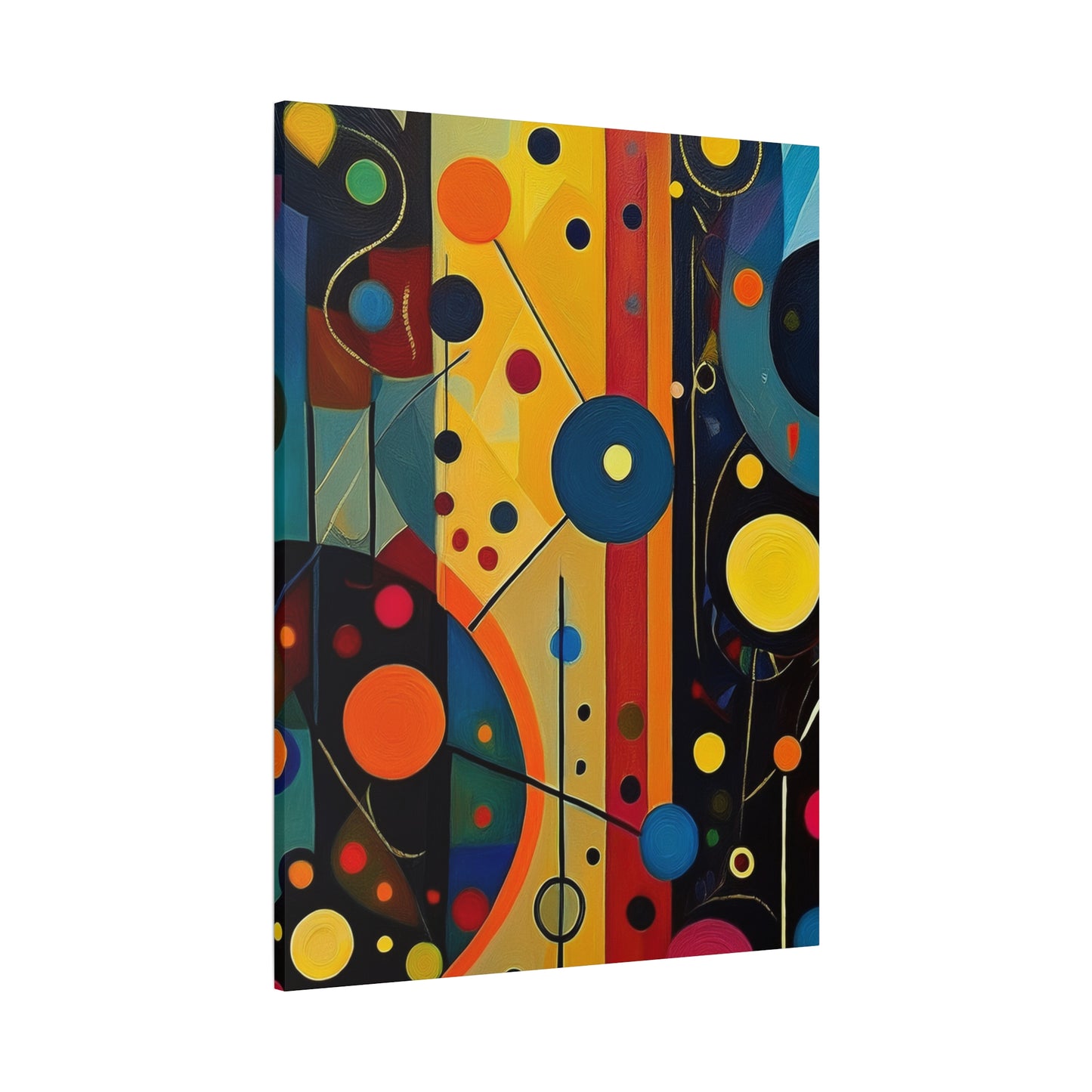 Abstract Oil Painting Print Canvas 20x24,20x30,24x30 24x32,24x36,30x40 32x48,36x48,40x60 Pine-Wood Inner Frame ABS-147