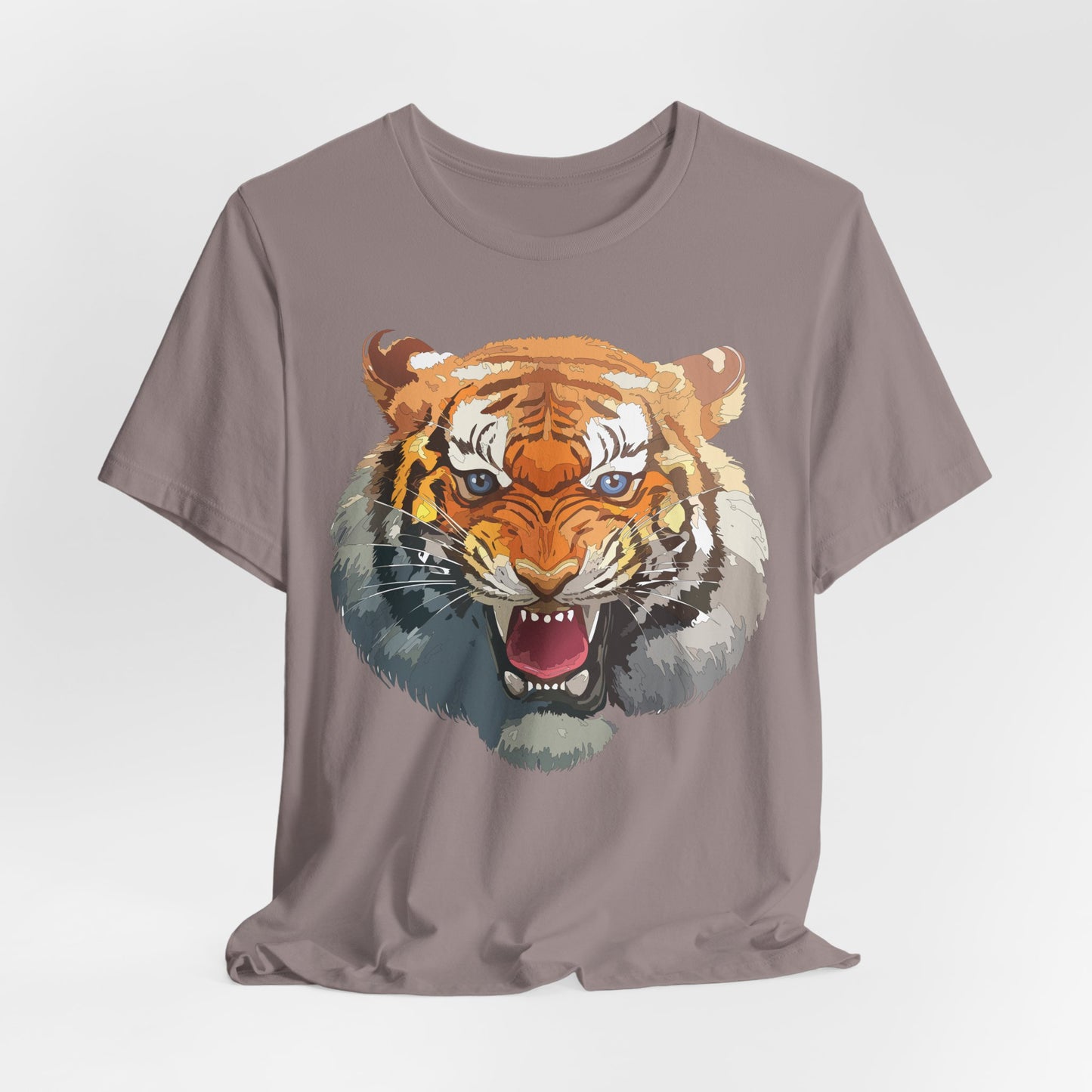Tiger Shirt, Animal Shirt, T-Shirt with Tiger, Art Design Tee, Animal Tees, Safari T-Shirt, Graphic Design Tee 14