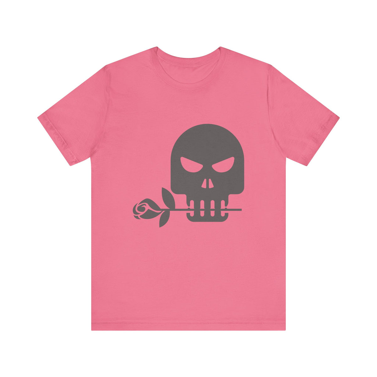 Camiseta unisex de algodón con calavera