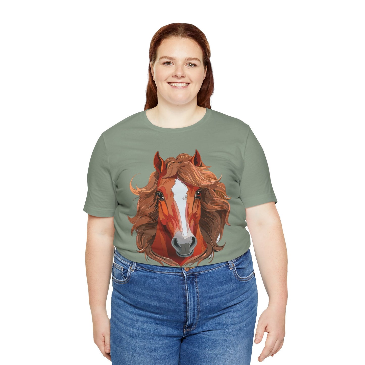 Unisex Animal Graphic Tee Shirt With Wild Animals Art Design For Everyday Casual Comfort Wear