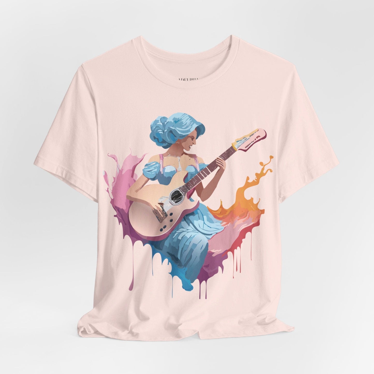 Music T Shirt Graphic Tee Unisex Adelpha Vintage Inspired Artwork Casual Everyday Wear