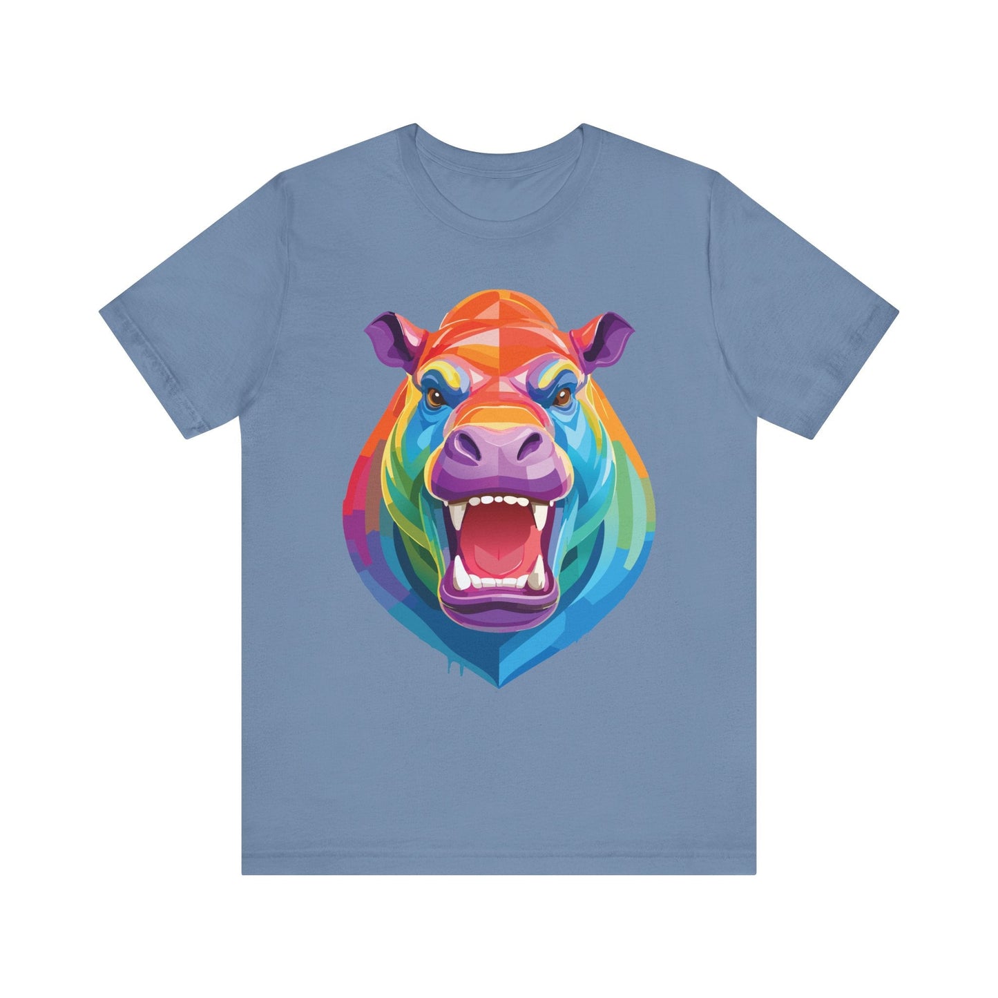 Unisex Animal Shirt with Animals Graphic Tee Art Design Wild Animals Shirt Tee for Everyone
