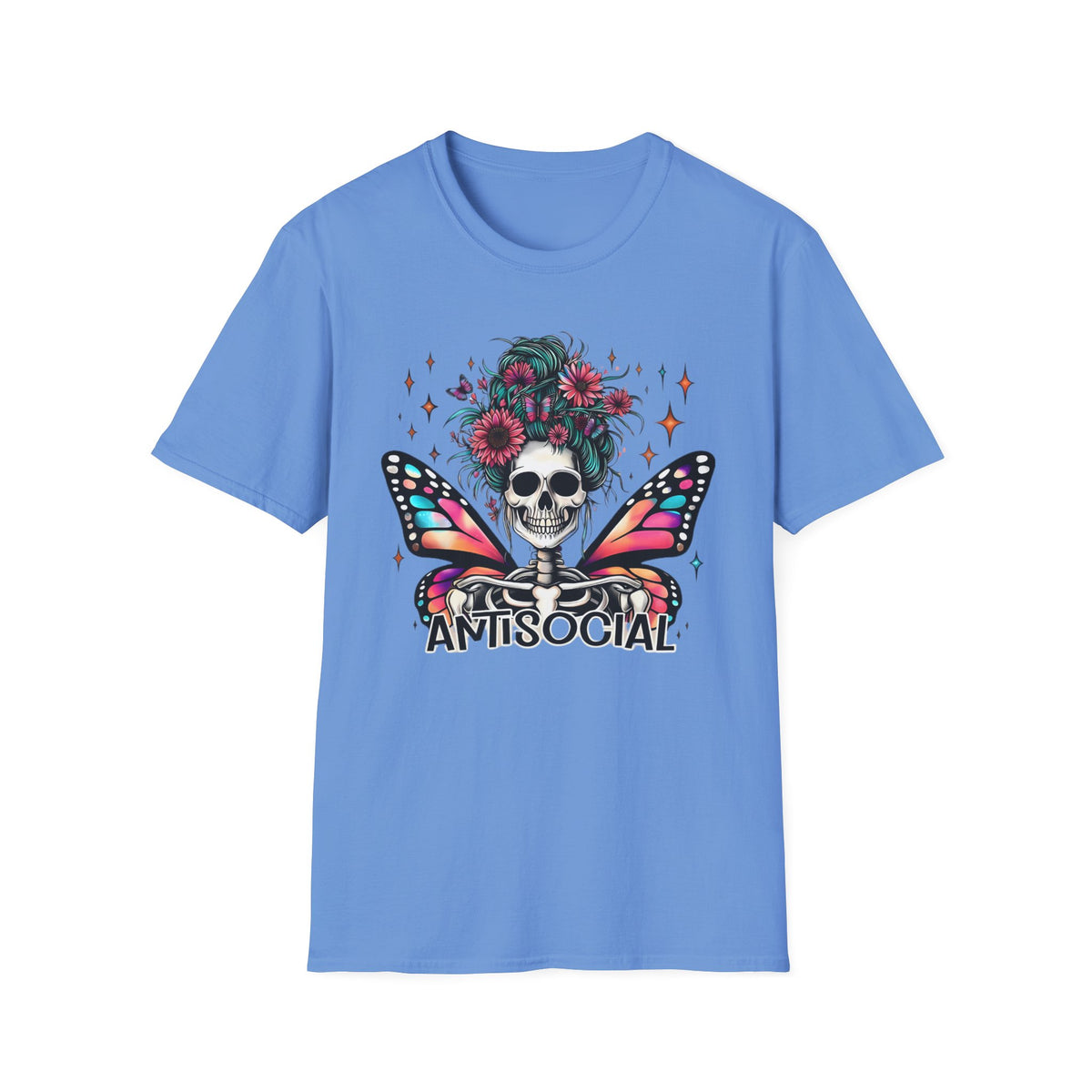 Skull Skeleton Graphic Tee Gildan Unisex 100 Cotton Tee Shirt m44