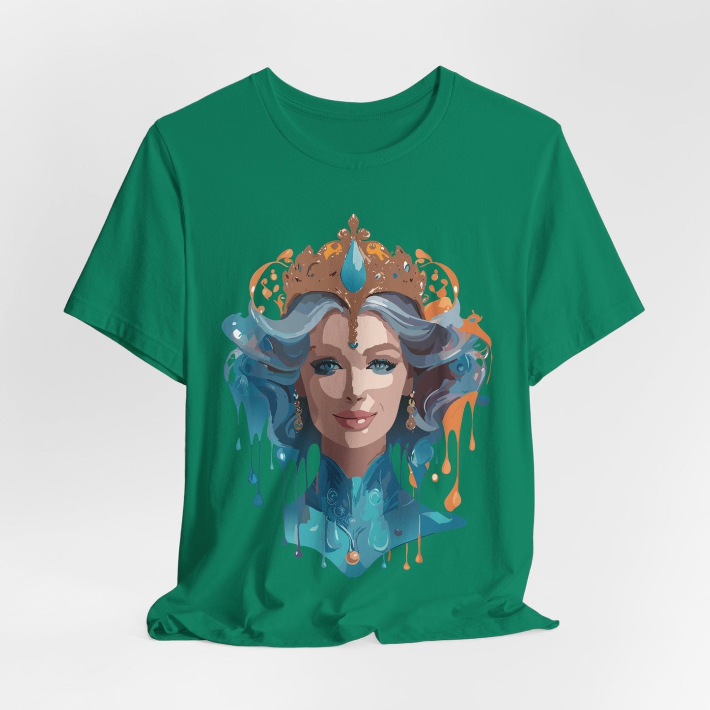 Queen Graphic Tee Unisex Adelpha Vintage Artwork Short Sleeve Premium Casual Wear