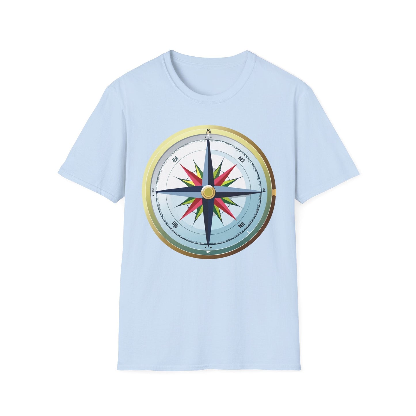 Compass Navigator Graphic Tee Unisex 100 Cotton 6