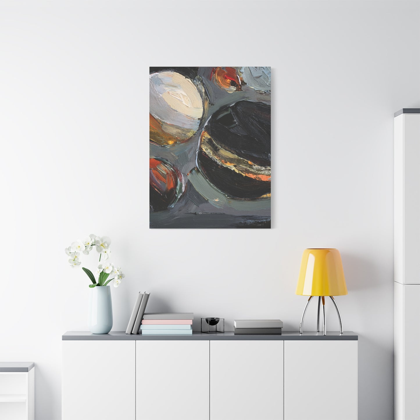 Abstract Oil Painting Print Canvas 20x24,20x30,24x30 24x32,24x36,30x40 32x48,36x48,40x60 Pine-Wood Inner Frame ABS-71