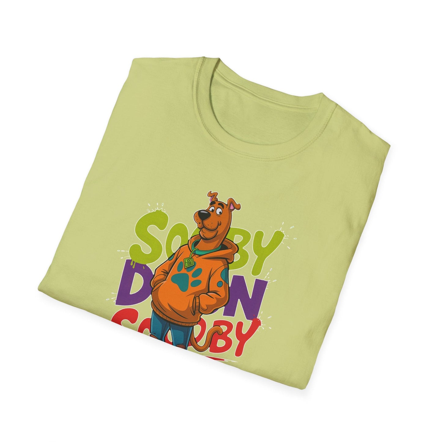 Unisex Cartoon T Shirt With Animation And Funny Animals Tee Gildan Softstyle 64000