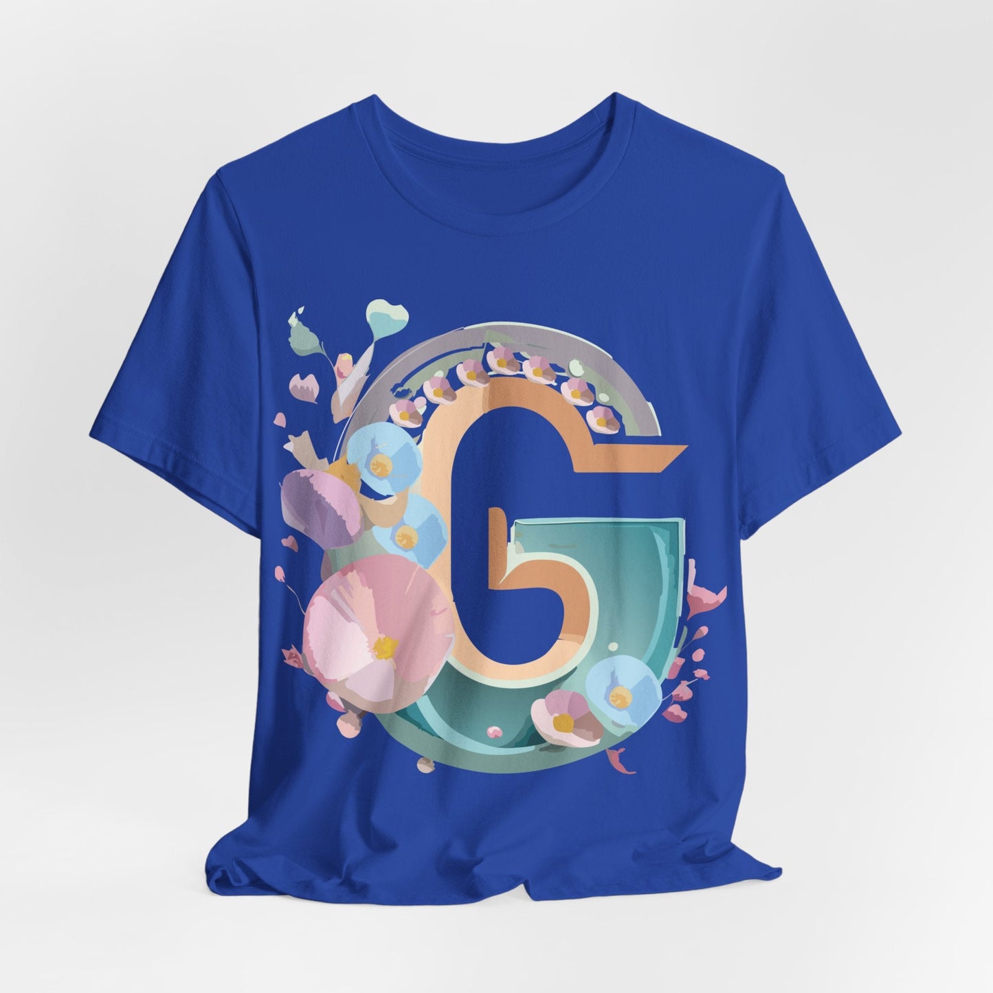 Adelpha Letter G Shirt Unisex Jersey Short Sleeve Graphic Tee With Vintage Inspired Artwork