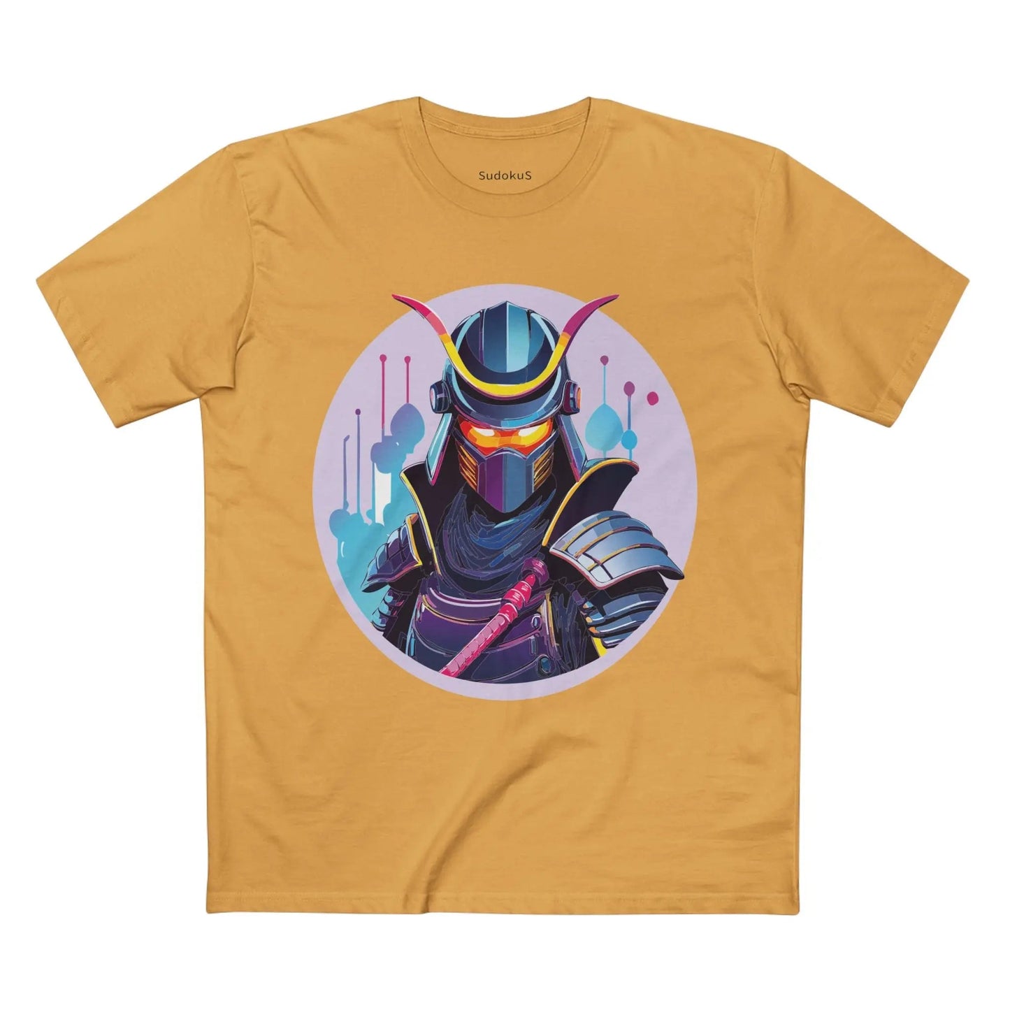 Samurai Graphic Unisex 100 Cotton Staple Tee 15