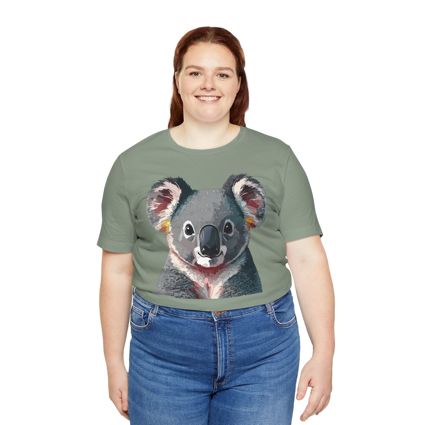 Unisex Animal Print Tee Shirt With Animals Art Design And Wildlife Graphic Comfortable Everyday Wear