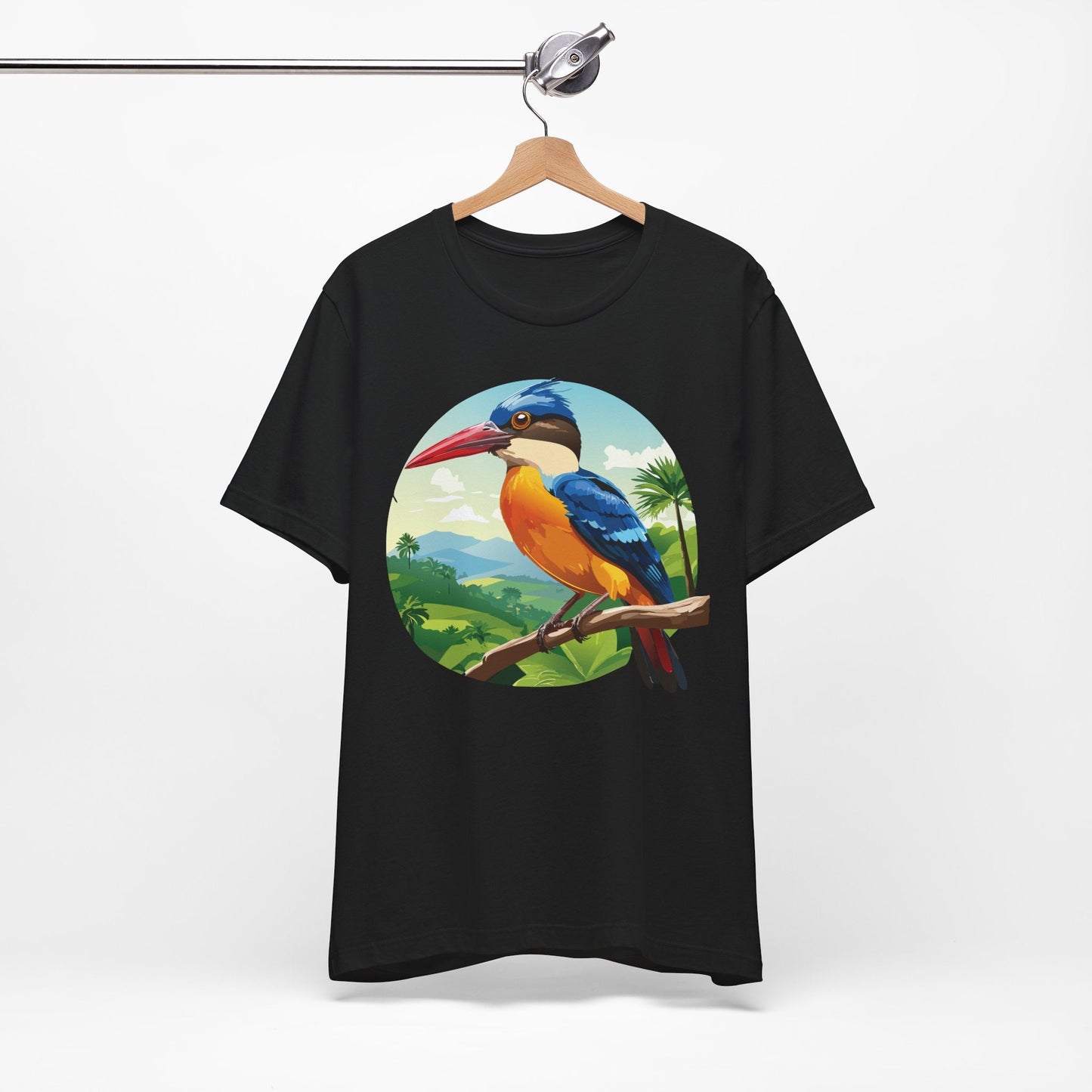 Unisex Animal Shirt With Art Design Featuring Wild Animals Jersey Short Sleeve Tee