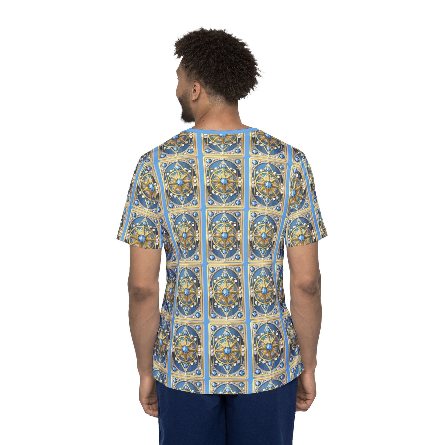 13-Card Deck Graphic T-Shirt, Art Design Poly Shirt, All Over Print Graphic Tee, Playing Cards T-Shirt, Playing Cards Tees