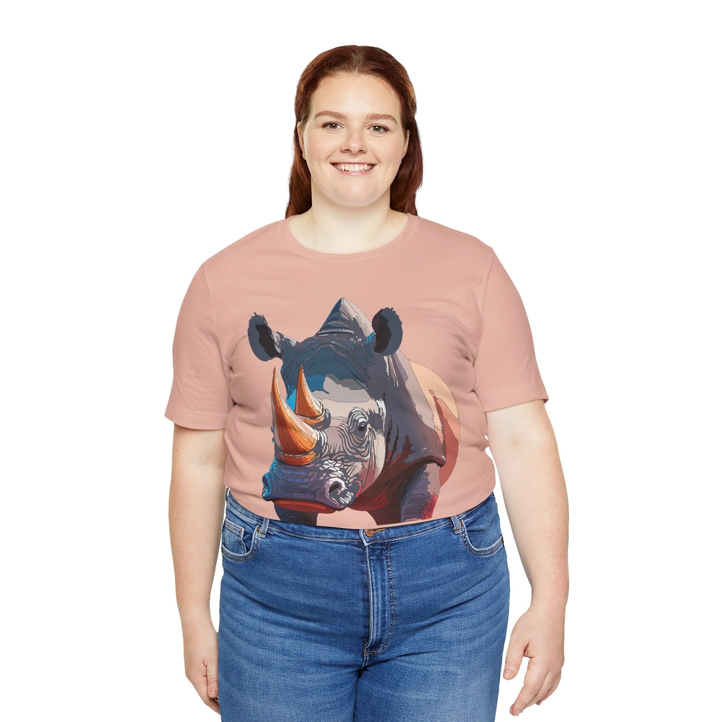 Unisex Animal Shirt Tee With Art Design Wild Animals Gildan Softstyle 64000 Graphic Tee