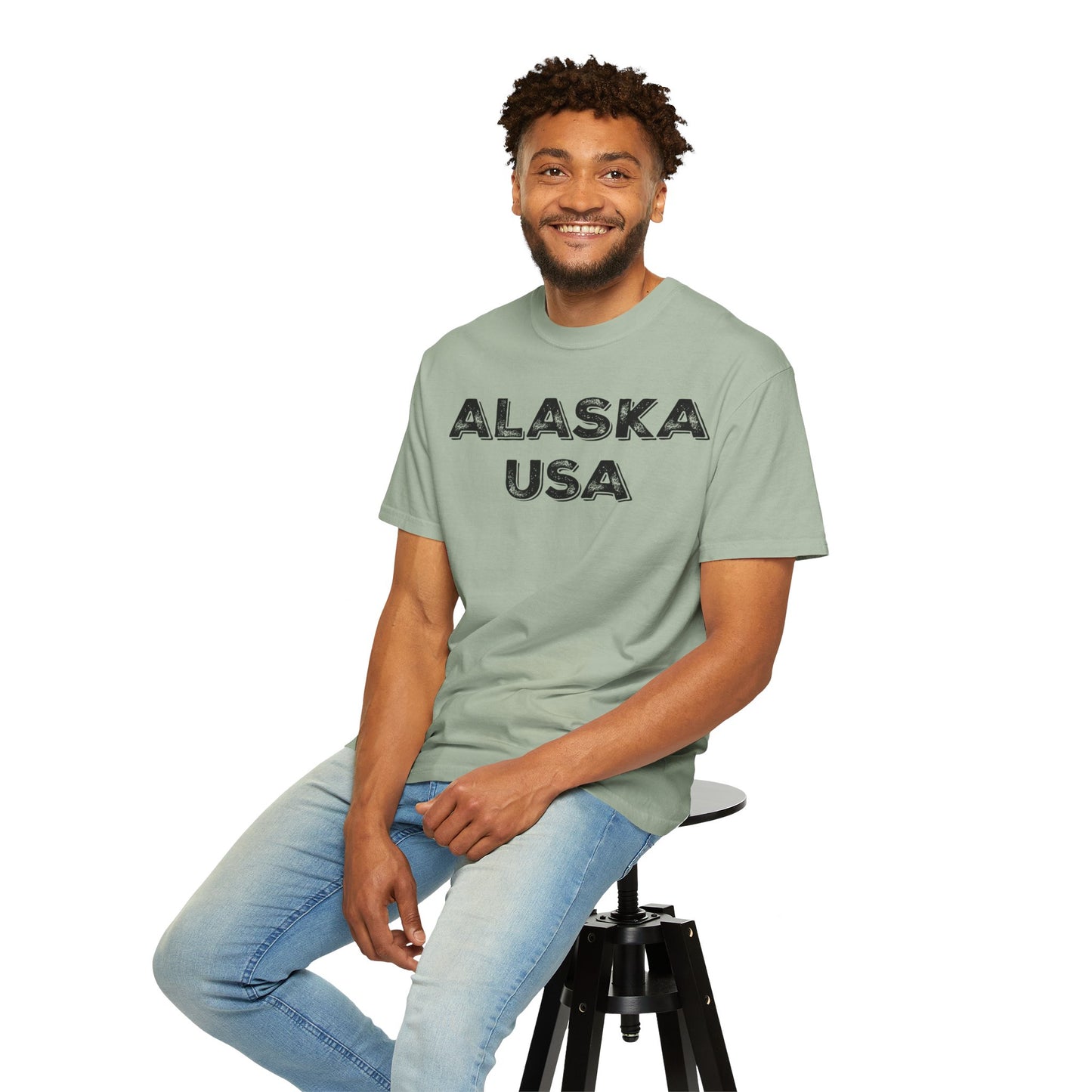 Alaska USA Graphic Unisex 100 Cotton T-Shirt c3