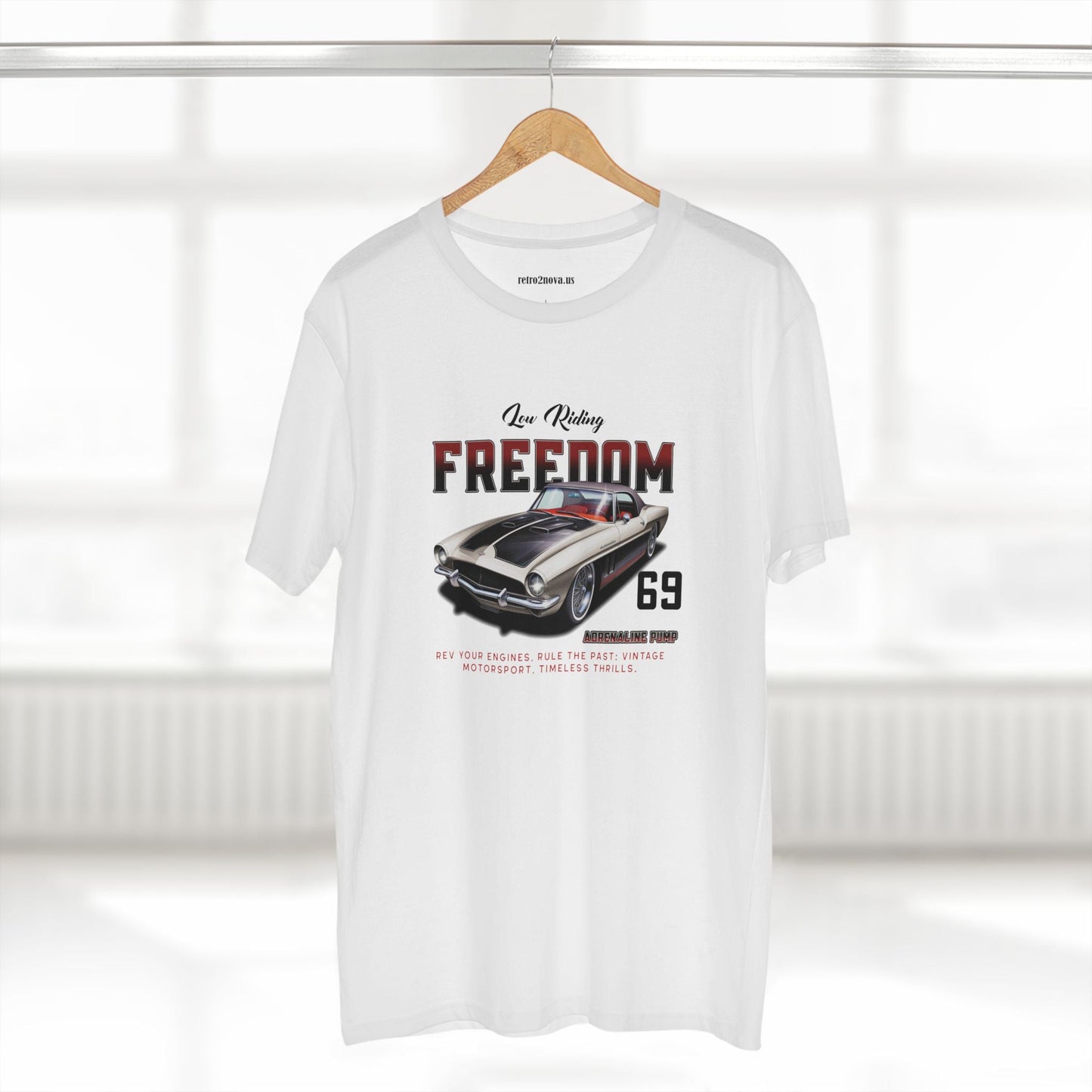 Retro Car Shirts Vintage Car Graphic Tee Unisex Premium Cotton Art Design RC8 Collection