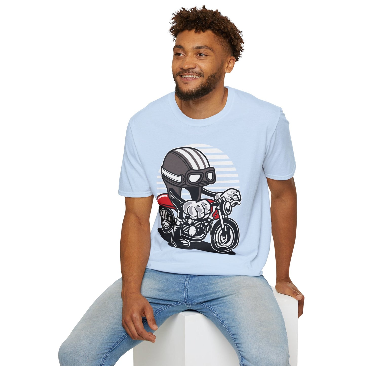Cartoon T Shirt Animation T Shirt Funny Tee Shirt Unisex Softstyle Gildan 64000 Cotton Tee