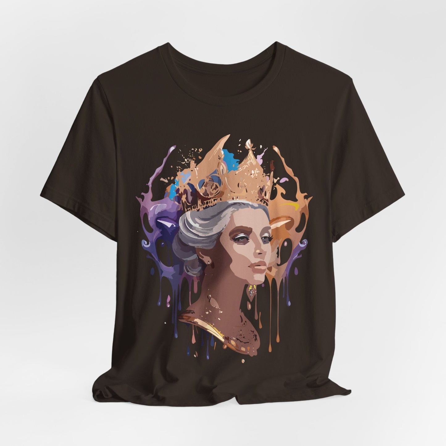 Queen Graphic T Shirt Adelpha Unisex Jersey Short Sleeve Art Design Tee Vintage Inspired Artwork