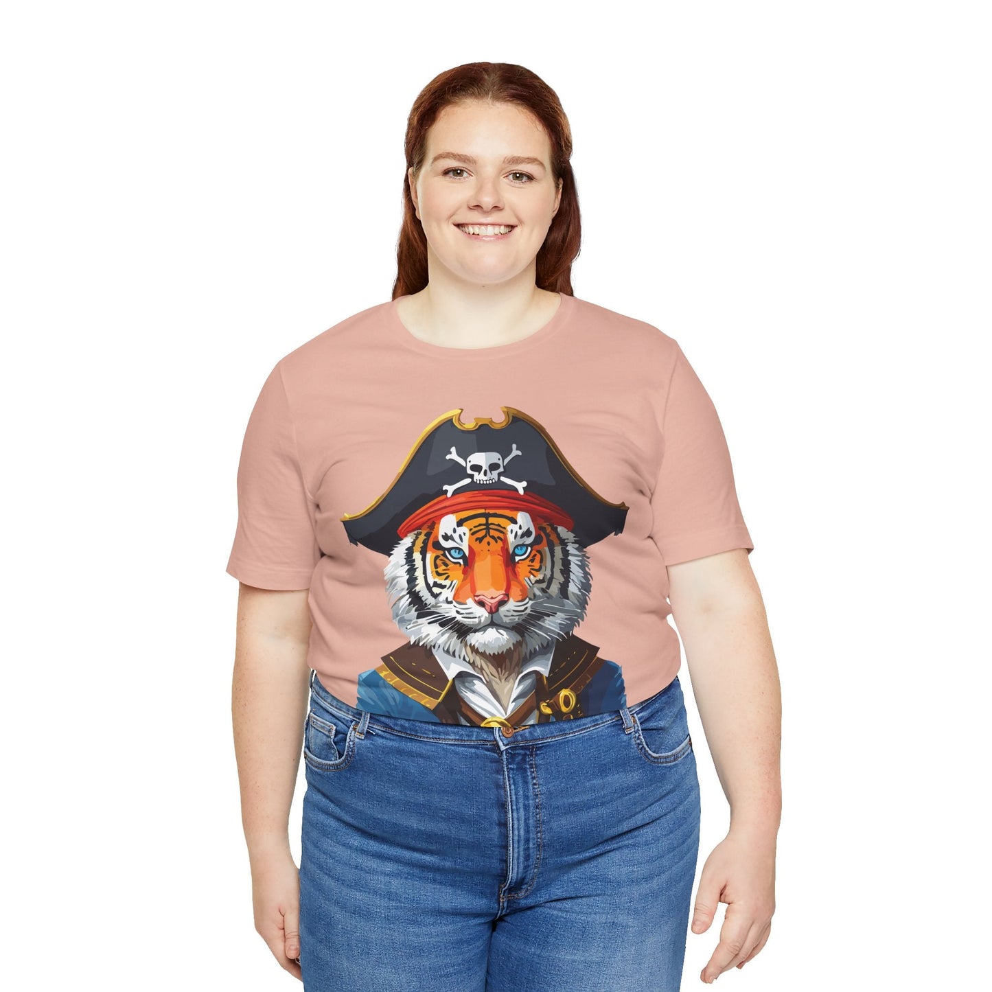 Unisex Animal Tee Shirt With Art Design Wild Animals Shirt Gildan Softstyle 64000