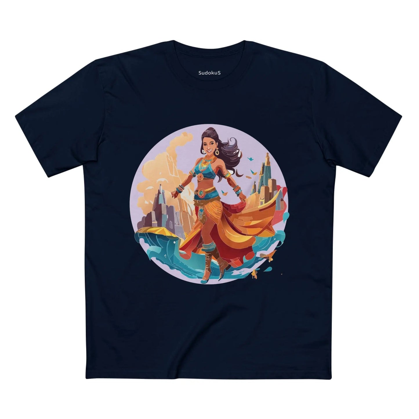 Dancer Graphic Unisex 100 Cotton Staple Tee 8