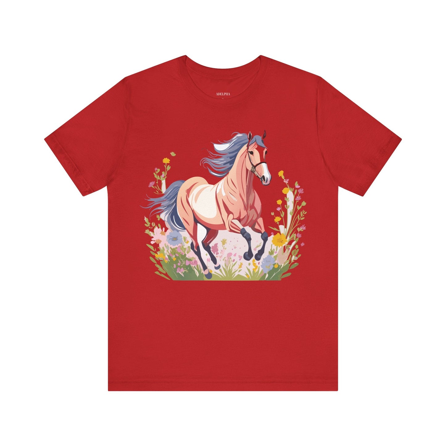 Horse Graphic Unisex 100 Cotton Vintage Animal Art T-Shirt 8