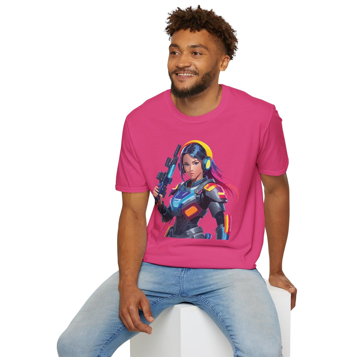 Robocop Graphic Unisex Cotton With Cyber Man Artwork Tee 9