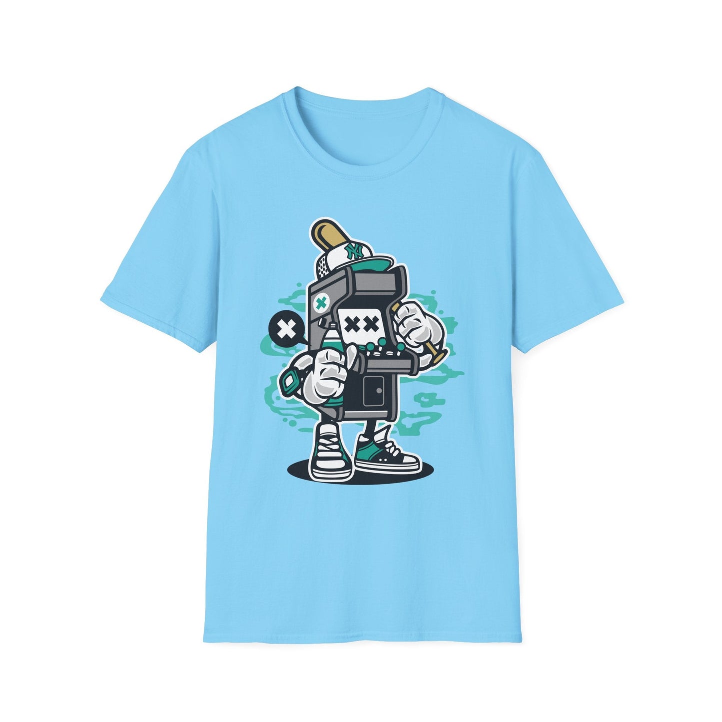 Unisex Gildan Softstyle Cartoon T Shirt Animation Design Funny Tee Ring Spun Cotton