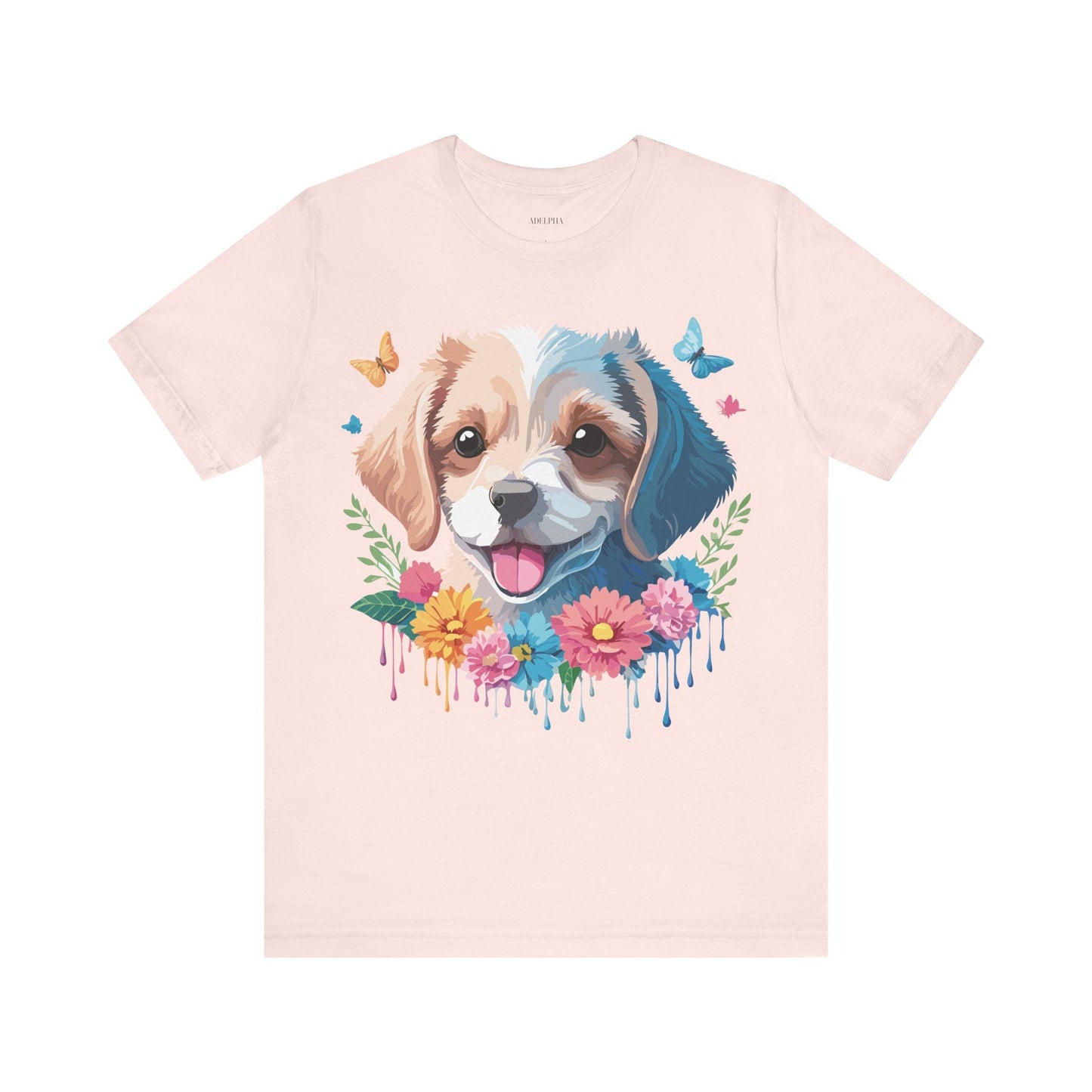 Dog Graphic Unisex 100 Cotton T-Shirt 1
