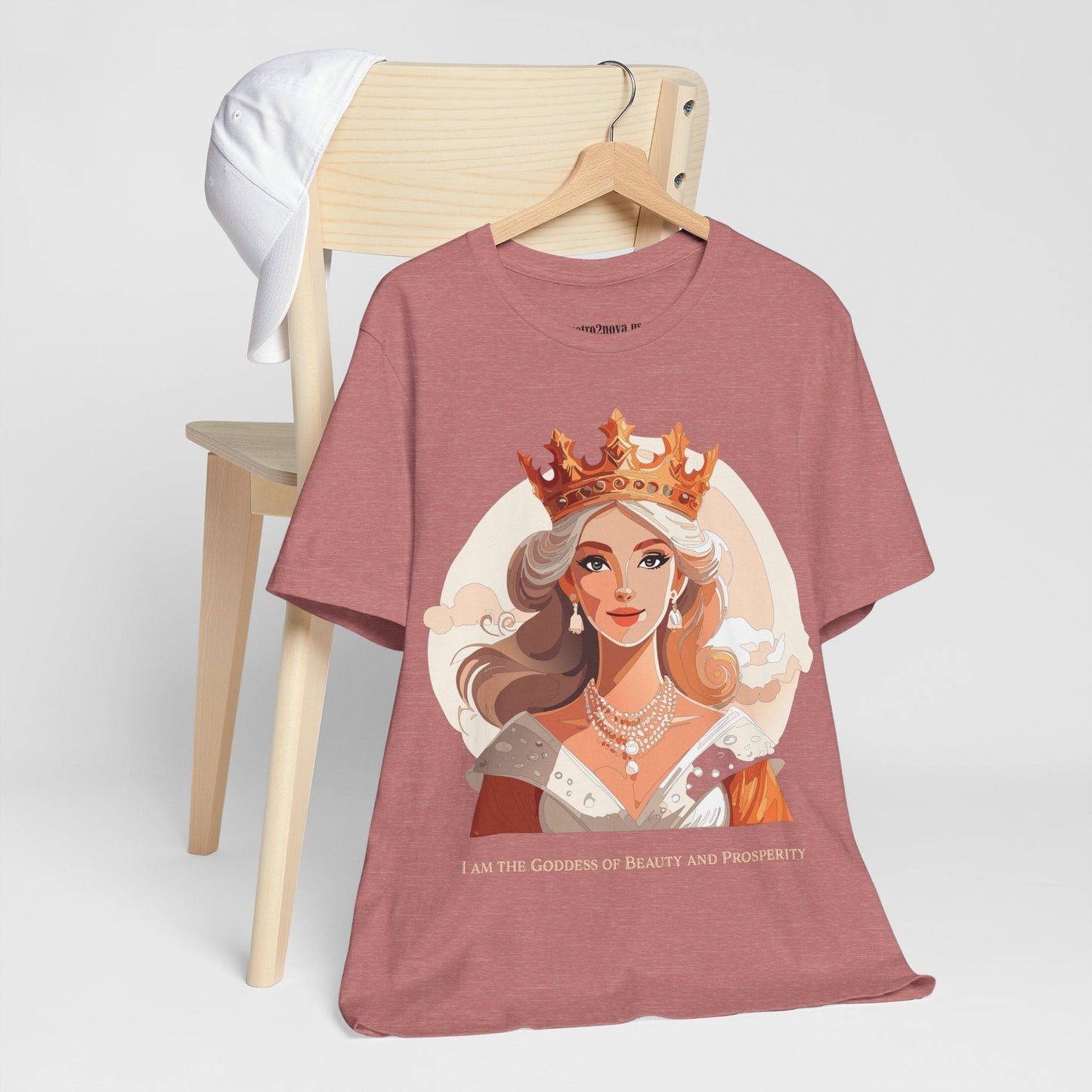 Goddess Graphic Tee Unisex Cotton Short Sleeve With Original Artwork By Retro2Nova