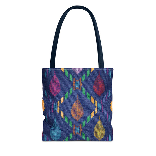 Diwali Graphic Denim Fabric Imitation Print Unisex Canvas Bag Poly Spun 3 Sizes Tote Bag 205-1