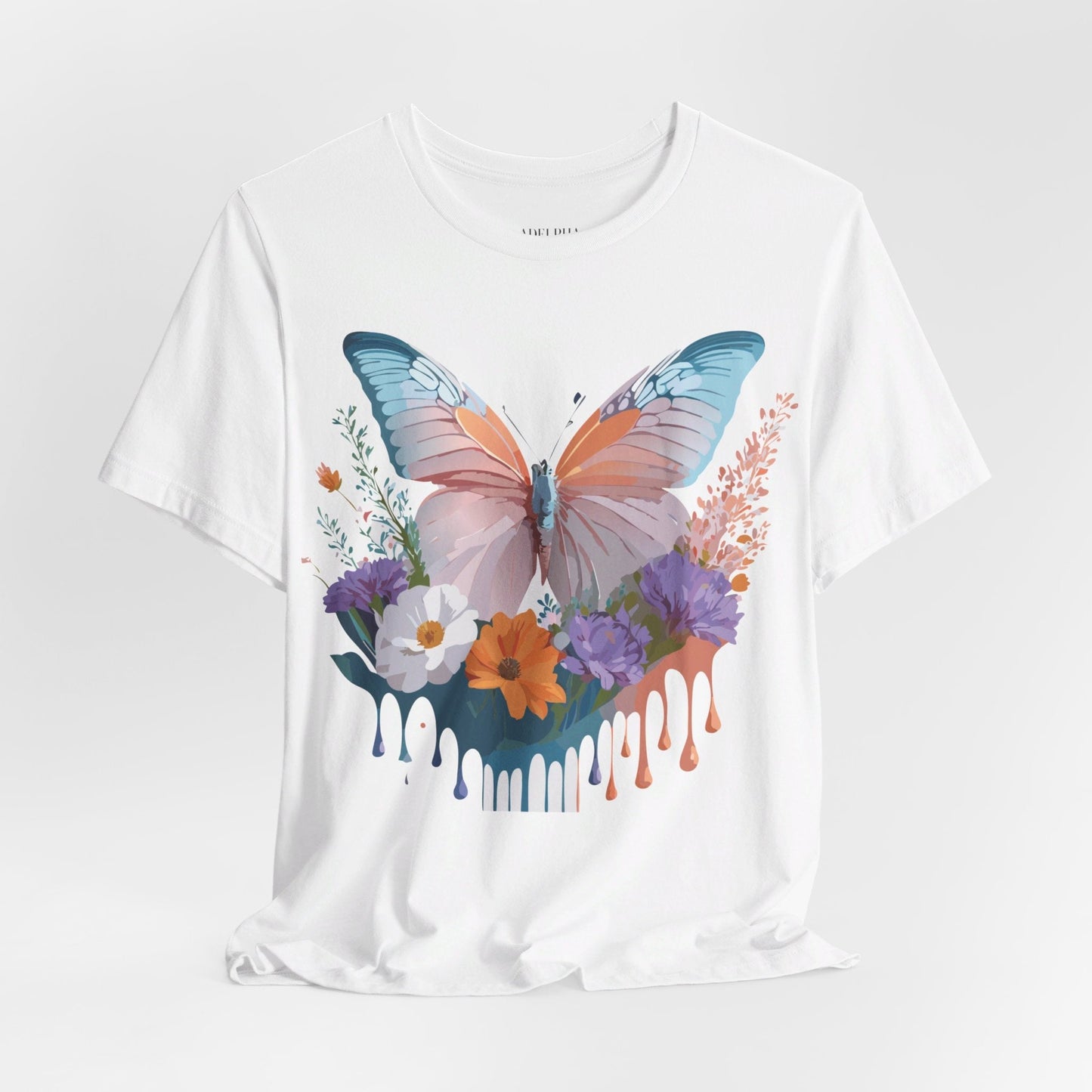 Butterfly Graphic Tee Unisex Jersey Short Sleeve Adelpha Art Design
