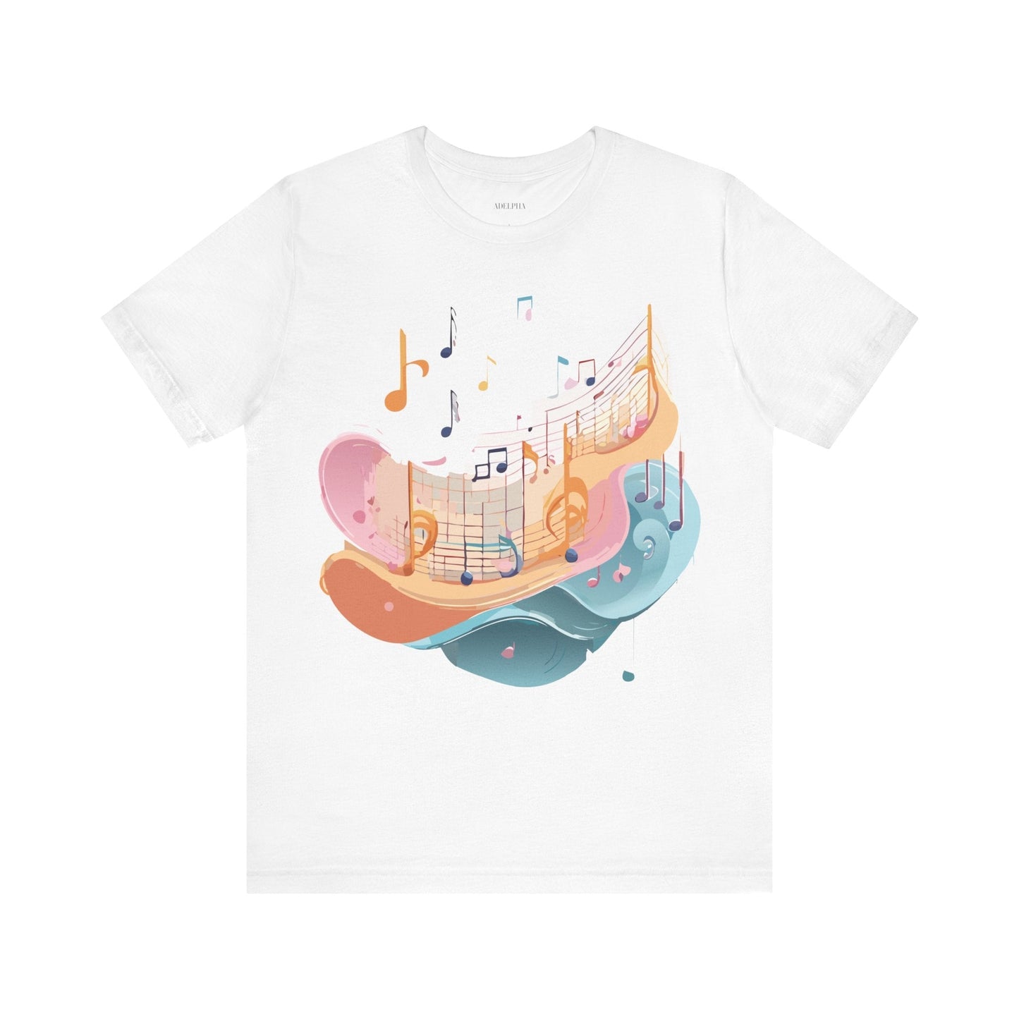 Adelpha Graphic Tee Unisex Jersey Short Sleeve Vintage Inspired Artwork Music T Shirt Casual Wear