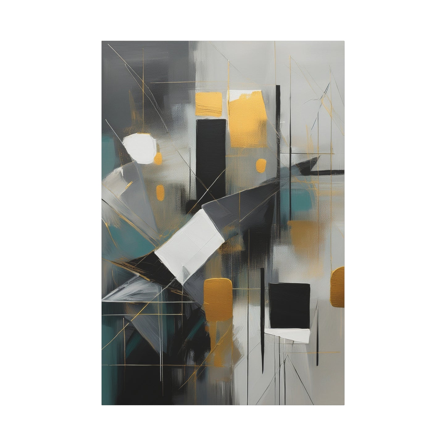 Abstract Oil Painting Print Canvas 20x24,20x30,24x30 24x32,24x36,30x40 32x48,36x48,40x60 Pine-Wood Inner Frame ABS-205