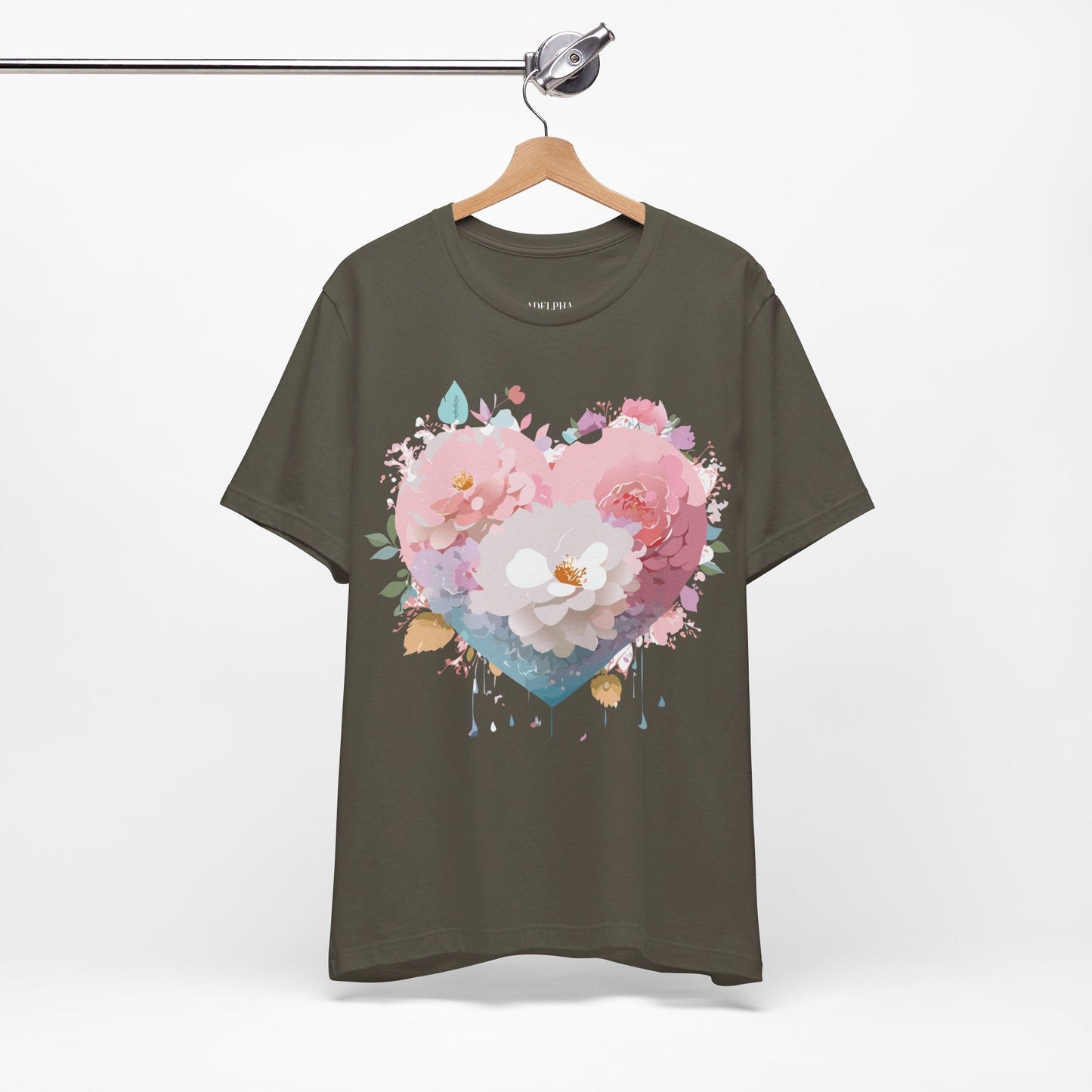 Valentine Graphic Tee Unisex Adelpha Vintage Inspired Art Shirt For Everyday Wear