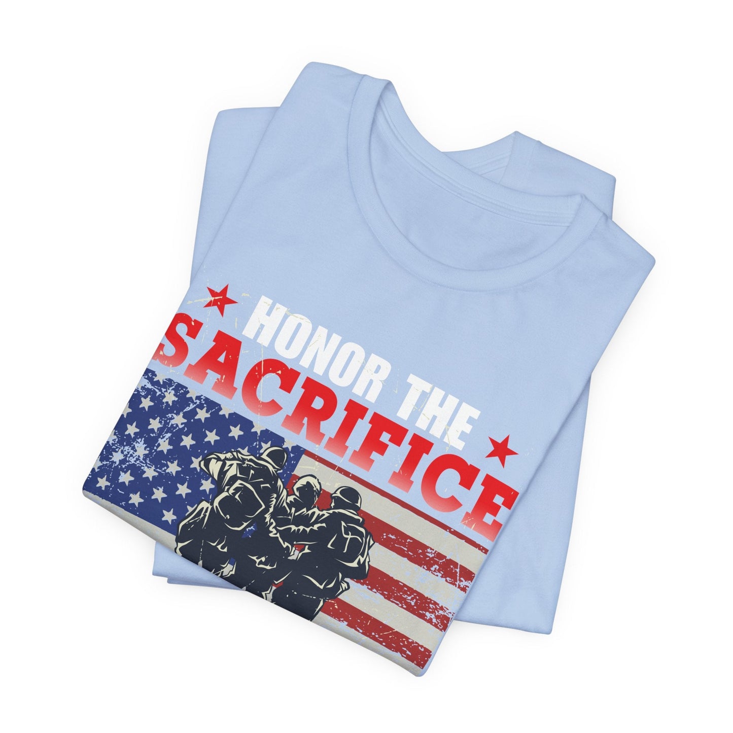 American Flag Graphic Unisex Cotton T-Shirt v24