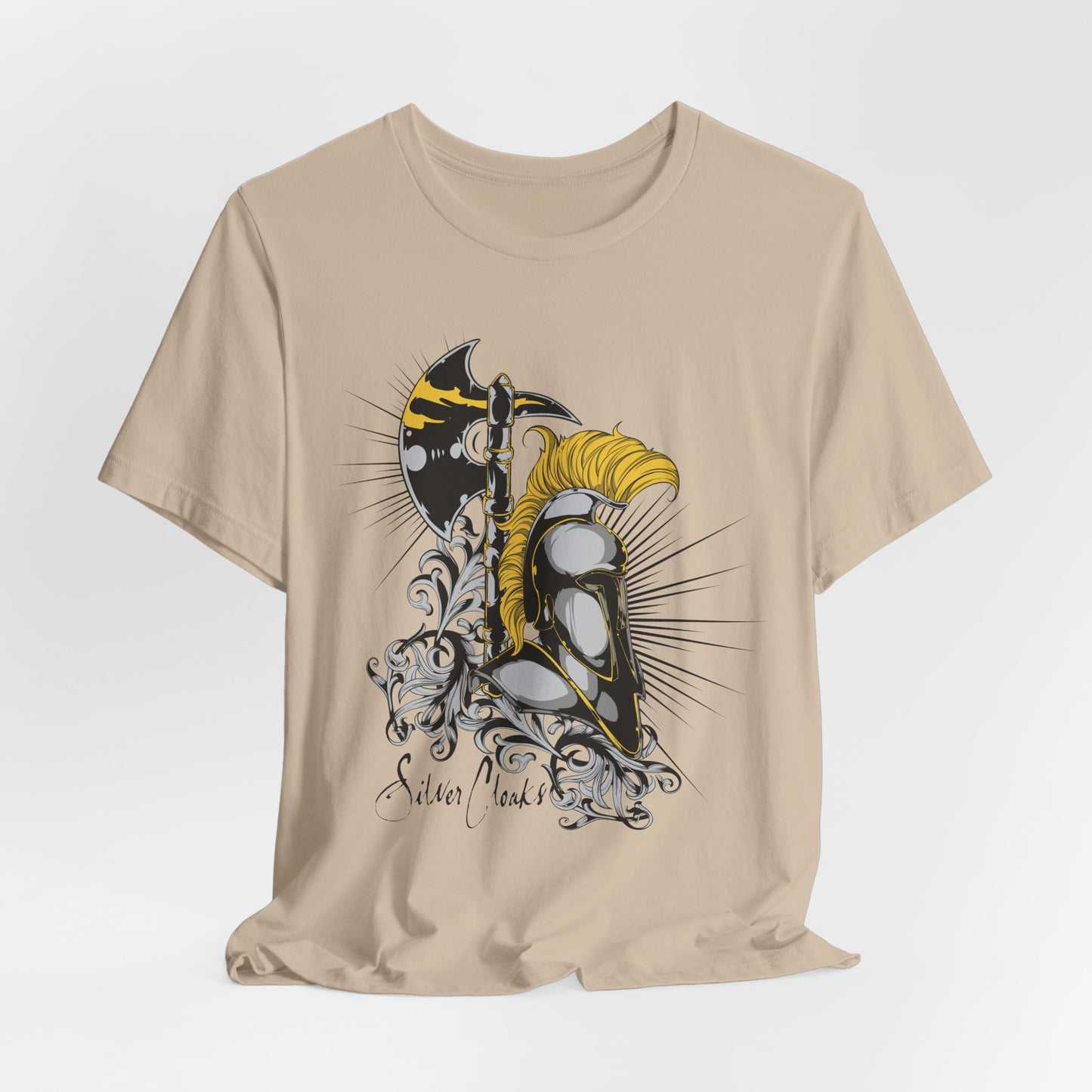 Stylish Armor Graphic Tee, Artistic Tee, Graphic T-Shirt, Artistic Vintage T-Shirt, Vintage Shirt