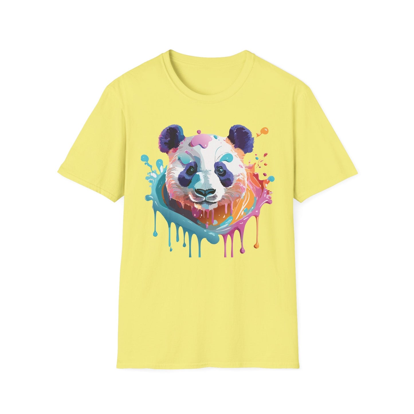 Panda Shirt T Shirt Softstyle 64000 Gildan 100 Percent Ring Spun Cotton Comfortable Animal Tee