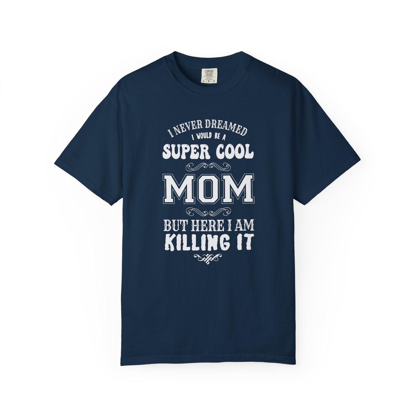 Mom T-shirt Mother's Day Mama Tee Unisex Comfort Colors Garment-Dyed Cotton h36