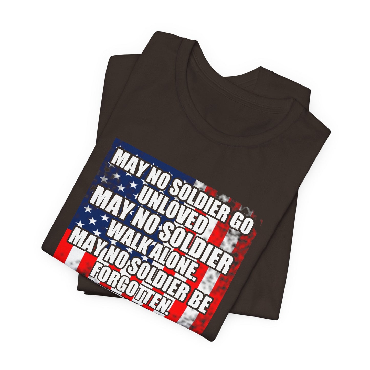 Army Veteran Patriotic Graphic Design Unisex Cotton T-Shirt v49