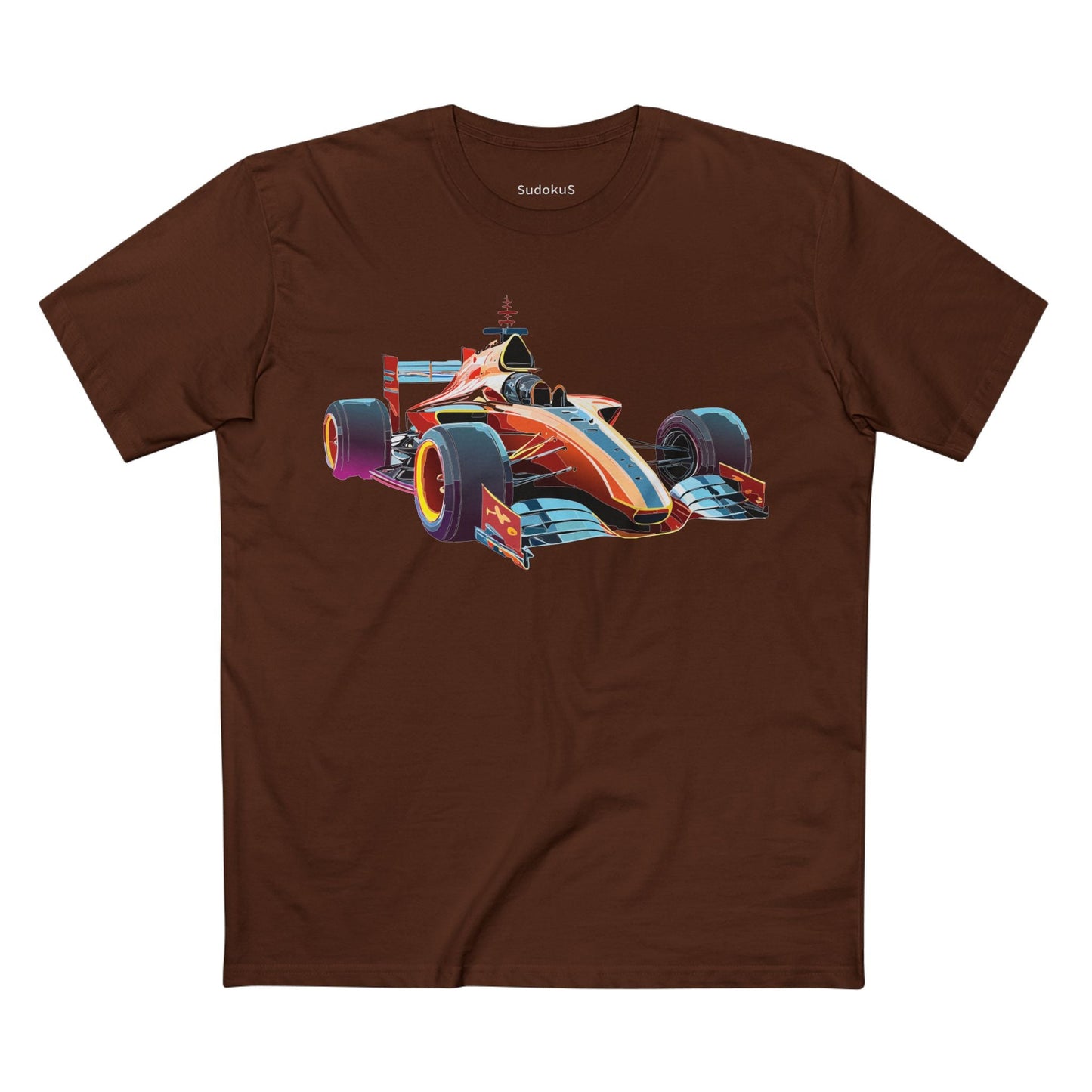 Car Graphic Unisex 100 Cotton Staple Tee 10