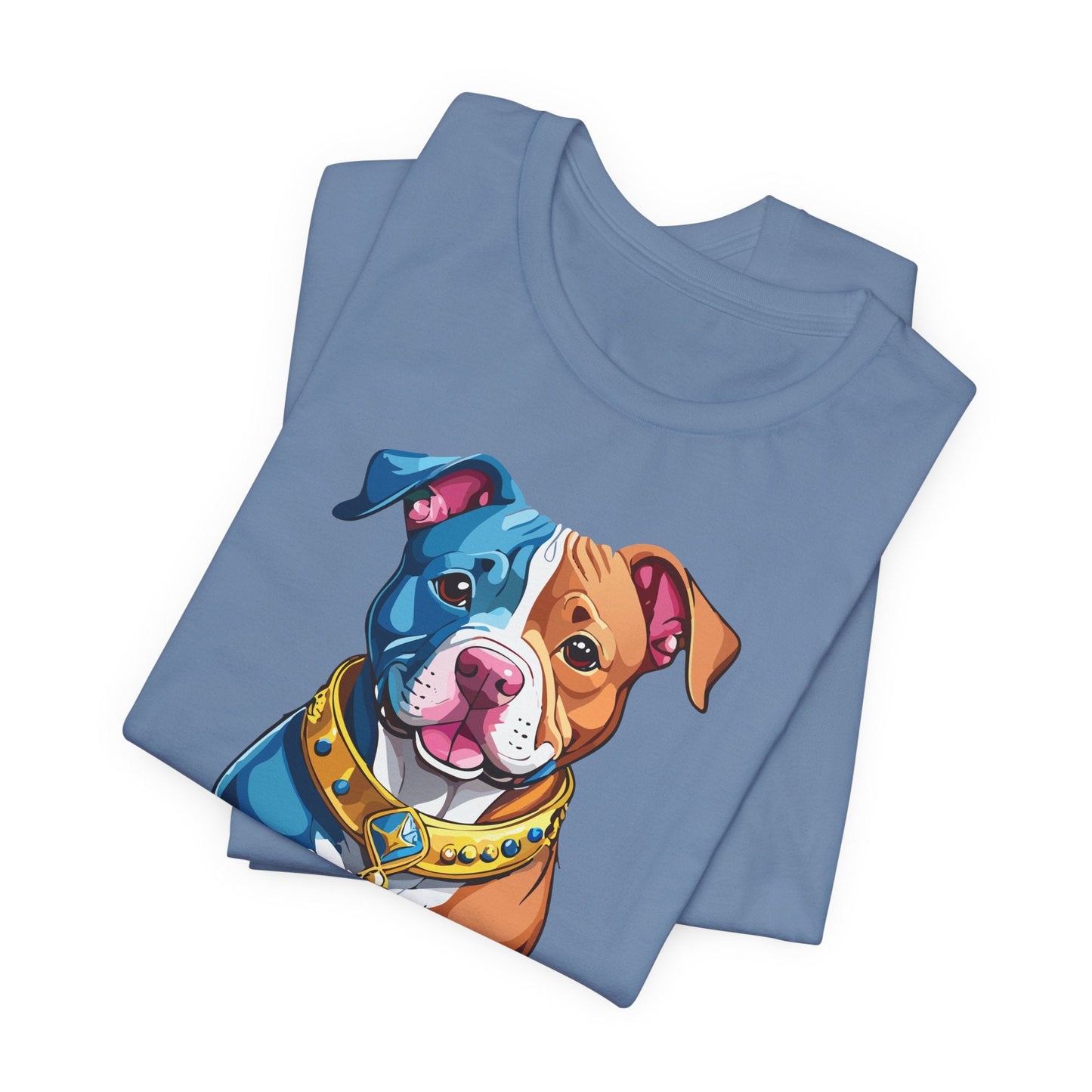 Unisex Animal Shirt Art Design Tee With Wild Animals Print Short Sleeve Jersey Tee