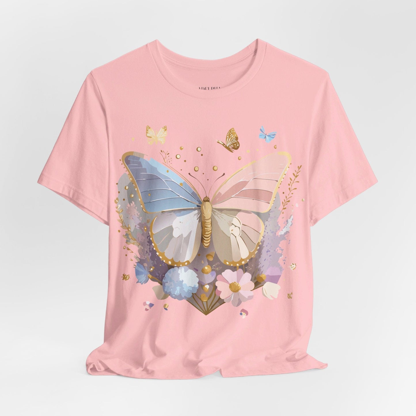Butterfly Graphic Tee Adelpha Unisex Short Sleeve Shirt Vintage Inspired Art