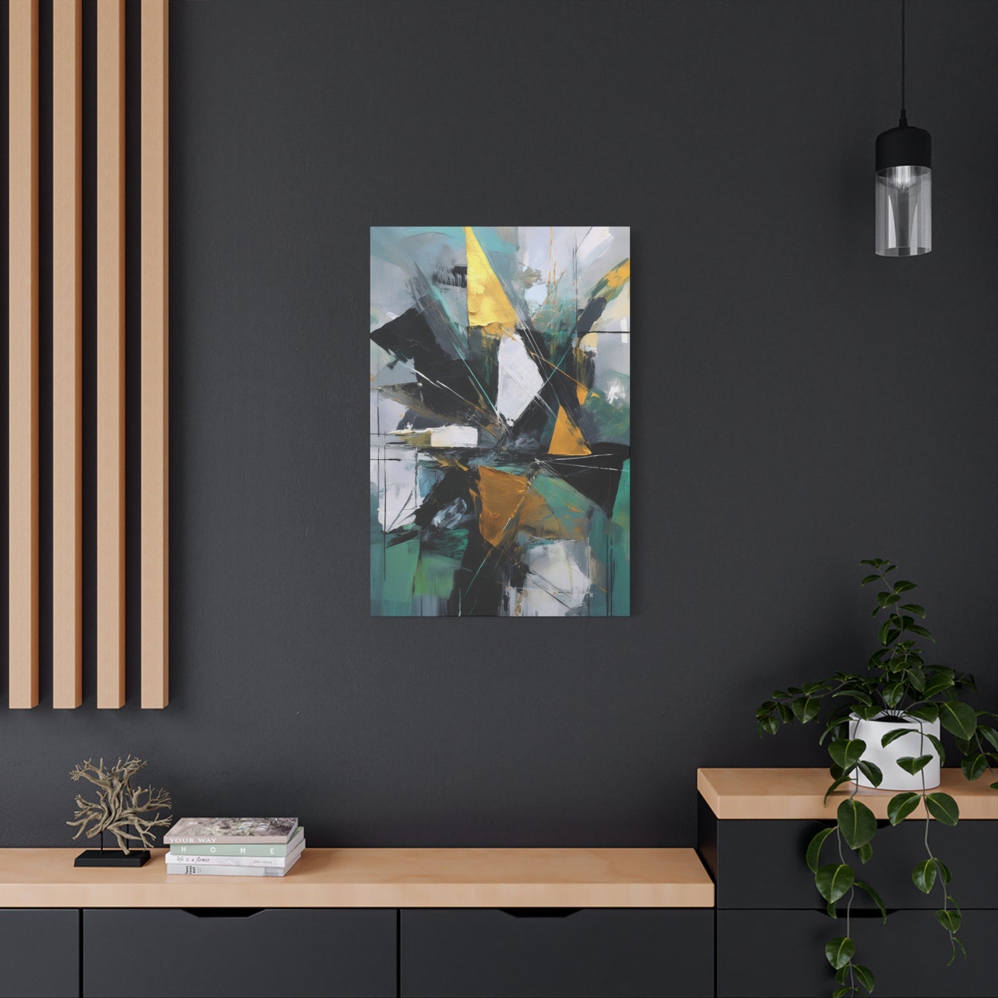 Abstract Oil Painting Print Canvas 20x24,20x30,24x30 24x32,24x36,30x40 32x48,36x48,40x60 Pine-Wood Inner Frame ABS-208