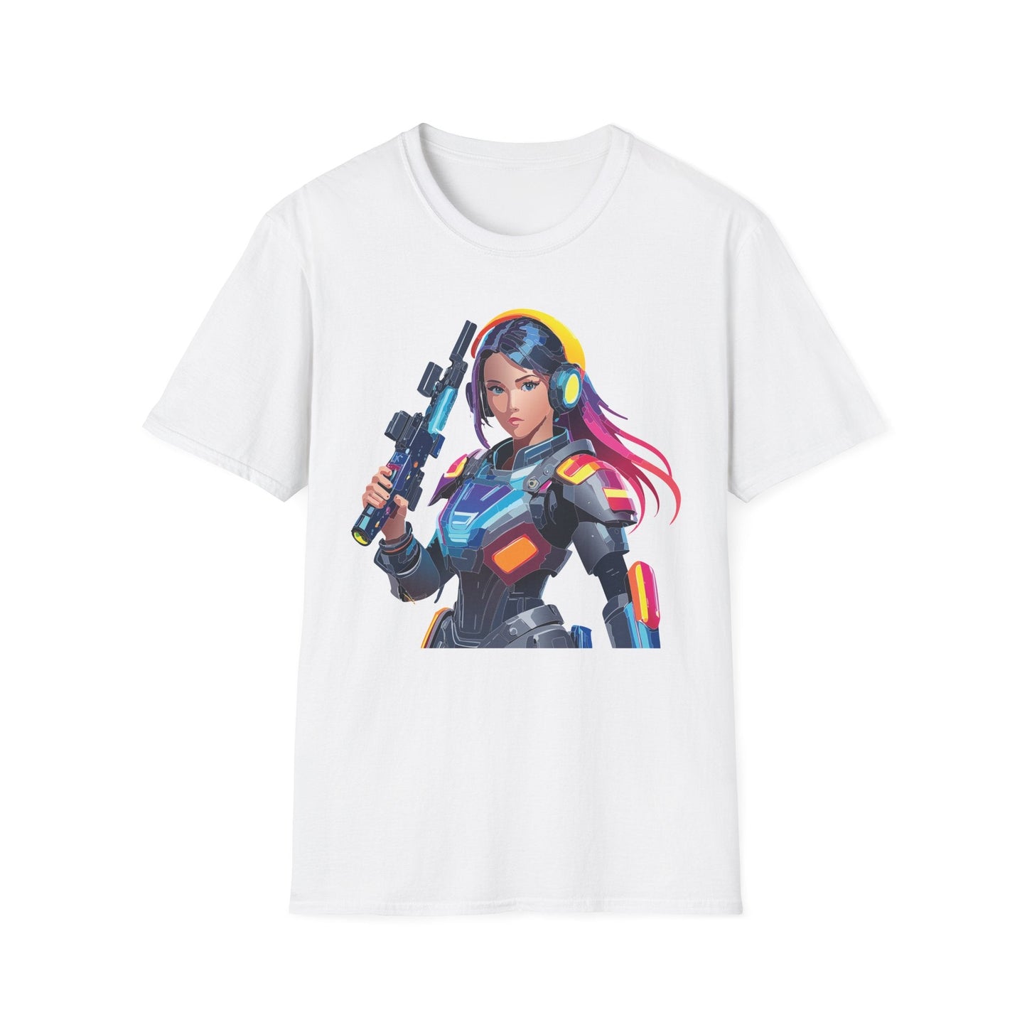 Robocop T Shirt Unisex Softstyle 64000 Graphic Tee With Robocop Art Design Premium