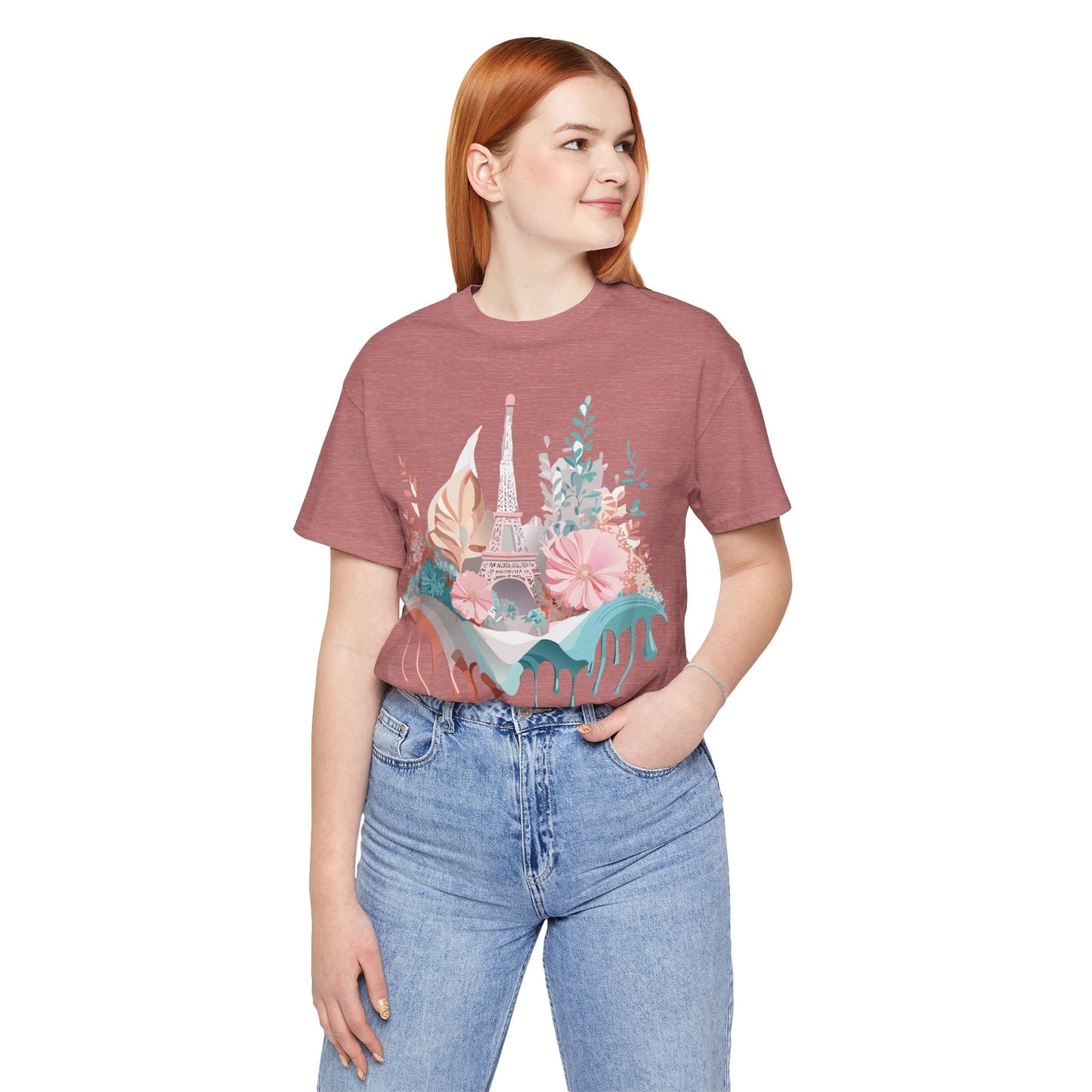 Adelpha Paris Graphic Tee Unisex Short Sleeve Shirt Vintage Art Design Premium Artwork