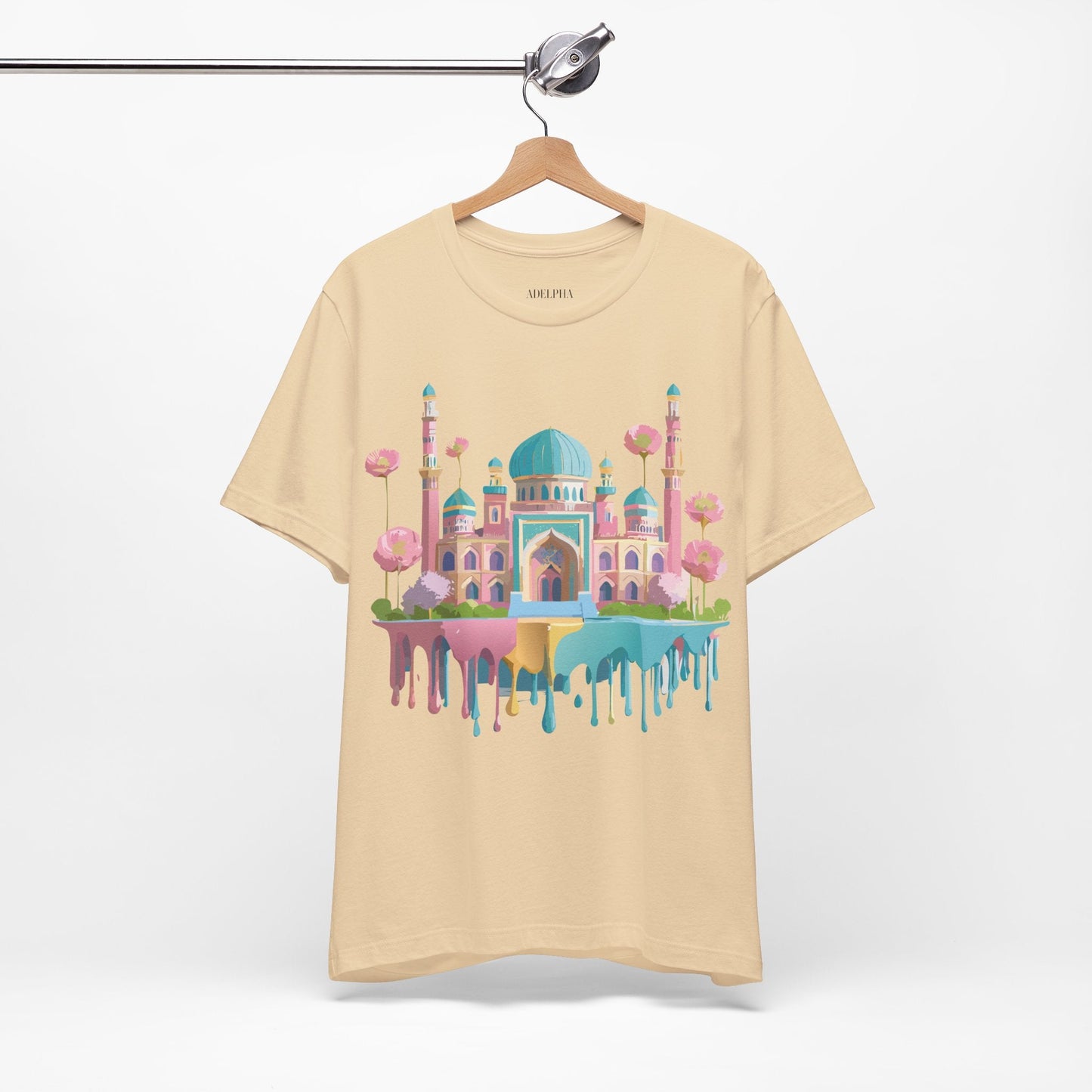 Tourist Shirt With Tashkent Graphic Tee Unisex Jersey Short Sleeve Vintage Inspired Artwork Adelpha